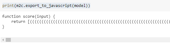 A language detection model in pure Javascript